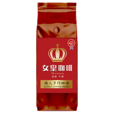 女皇咖啡 金杯義大利咖啡 阿拉比卡咖啡豆, 454g/磅, 單向排氣閥包裝, 咖啡豆(無研磨), 1包