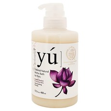 yu 東方森草 寵物沐浴乳 蓮花舒緩配方, 敏感性膚質適用, 含蓮花精華、金縷梅、尿囊素, 400ml, 1瓶