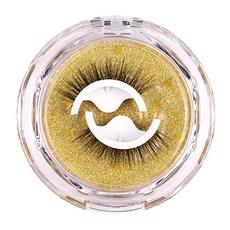 Mass生活好物 迷人眼神假睫毛 免膠水輕鬆配戴/防風防水穩固不脫落, 1組, DW12 小惡魔款