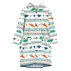 Wpc. 兒童雨衣 日本設計 100-120cm適用, 恐龍, 肩寬32 x 衣長63