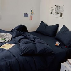 夢之語 柔舒棉鋪棉兩用被套 182 x 212cm, 藍色歐巴