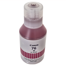 Canon 佳能 原廠墨水 GI-76 高效能 色彩鮮豔 適用多款Canon機型, 紅色, 1個