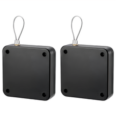 AHOYE 免打孔自動關門器/門緩衝器2件組 800g拉力，家用安全防護，靜音緩衝設計, 1組, 單一顏色, 均碼