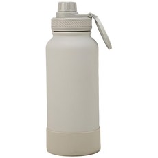 Well Life 悅生活 Best buy 粉霧不鏽鋼磁吸真空斷熱保溫杯, 灰色, 1L, 1個