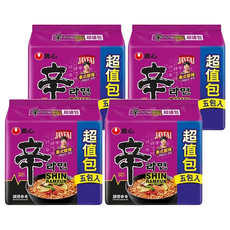 NONGSHIM 農心 辛拉麵 泰式酸辣味 123g, 20包