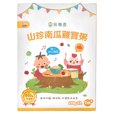 粥寶寶 山珍南瓜雞寶粥, 150g 4入, 7個月以上, 600g, 1盒