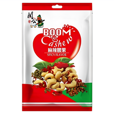 關公麻辣花生 麻辣腰果, 1個, 81g