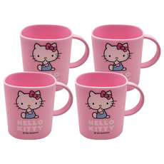 Hello Kitty 凱蒂貓 兒童PP手把水杯 250ml, 1組