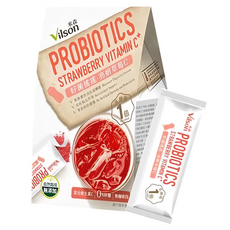 Vilson 米森 好菌搖搖 亮妍草莓C 3.5g, 1盒, 8包