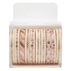 CANDY POETRY 糖詩 燙金紙膠帶, 玫瑰金色, 1組