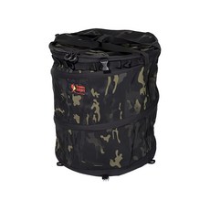Oregonian Camper 戰術彈簧桶 OCB-2026 40 x 45cm 55L, 黑迷彩, 1層, 1個