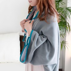 Cotton Field 棉花田傢飾 NuKME 保暖披毯/隨意毯 含收納枕套 25x35cm