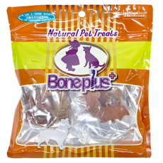 Boneplus 潔牙鱷魚 潔牙點心, 起司雞肉, 150g, 1袋