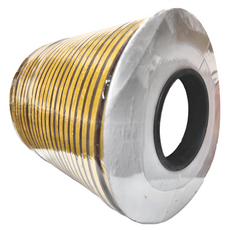 E型隔音條75米 門窗氣密條 EPDM發泡橡膠 防塵防風, 1捲