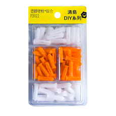 清島牌 塑膠壁栓 塑膠釘套 綜合組 雙尺寸 2.4/2.7