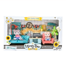 Honey Bee Acres 舒適客廳 28件組, 1組, 多色