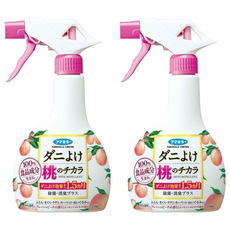 FUMAKILLA 福馬 食物成分天然噴霧 桃香, 除蟎 1.5個月, 350ml, 2瓶