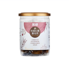 蜜思朵 黑糖桂圓紅棗薑母茶 溫潤滋補 暖身暖心, 17g, 12入, 1罐
