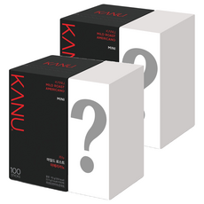 KANU 溫醇美式即溶咖啡 900mg 100條 +隨機贈品 方便攜帶 快速沖泡 享受高品質咖啡, 2盒