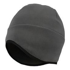 Litume 刷毛護耳保暖帽, M, 灰色, 保暖舒適, 戶外運動適用, 1個