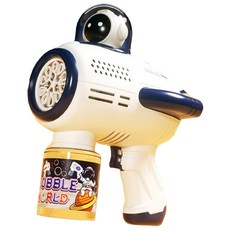 Vanibaby 太空人電動燈光泡泡槍, 藍色, 1個