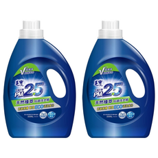 毛寶 PM2.5 天然植萃抗菌 洗衣精, 2.2kg, 2瓶