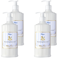 Fees BEBE 嬰兒滋潤保濕乳液, 300ml, 4瓶