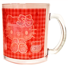 kanesho 金正陶器 KITTY 玻璃杯，320ml，8x9.5cm, 1個