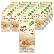 Yonsei 延世牛奶 杏仁和松子豆奶, 200mL, 24入