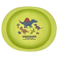 Skater 銀離子寬口塑膠盤 144 x 117 x 36cm 恐龍圖鑑 5個月以上 290ml, 1個, 綠色
