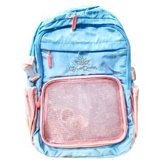 Disney 迪士尼 冰雪奇緣超萌搭配休閒背包, 1個, 藍色