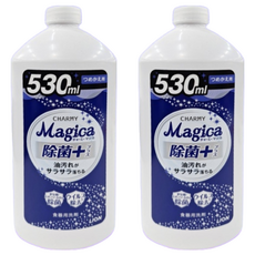 LION 獅王 CHARMY Magica 洗碗精 清新柑橘 530ml, 2瓶