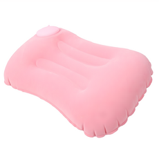 S-Sport Plus 植絨充氣枕 方 j11001002-02-02, 櫻粉色, 1個