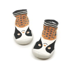 bebehome 可愛止滑膠底透氣輕量學步鞋(帥氣小犬 26-27公分)