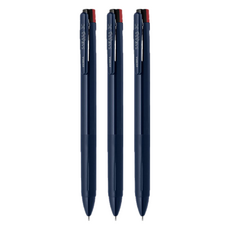 ZEBRA 斑馬牌 SARASA CLIP 3C 鋼珠筆, 深藍色, 3支