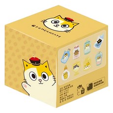 黃阿瑪的後宮生活 後宮容器壓克力鑰匙圈 一組8款, 多色 - 顏色隨機, 1組