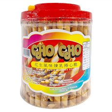 CHO CHO 花生風味煉乳捲心, 700g, 1罐
