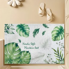 BonBon naturel 北歐刮泥地墊, 龜背葉