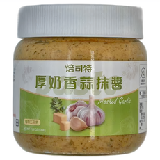 FUFANN 福汎 焙司特 厚奶香蒜抹醬 450g, 1罐