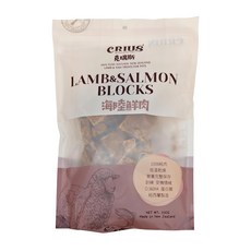 CRIUS 克瑞斯 狗點心 海陸鮮肉 100%純肉 低溫乾燥 營養完整保存 訓練 安撫情緒 含Omega3&DHA蛋白質 紐西蘭製造, 330g, 1包