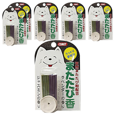 COMET 可美多 木天蓼 線香，薰衣草/茉莉香味，100%純天然木天蓼, 6包