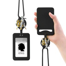 Bone 蹦克 頸掛開窗識別證套