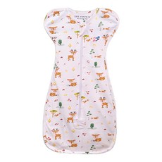 New Star 明日之星 新生兒純棉蝶型睡眠包巾