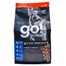 go SOLUTIONS 全齡狗飼料, 雞肉 + 蔬果, 3.5lb, 1袋