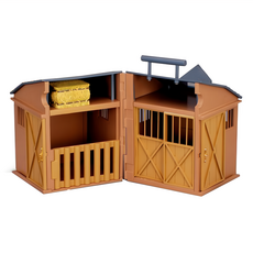 COLLECTA 永嘩 野生動物系列 模型玩具 大馬廄, 1組