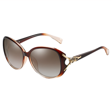 Quinta UV400 偏光時尚潮流太陽眼鏡, 茶色, 鏡寬 53mm/鏡高60mm/鼻寬 19mm/鏡腳長 135mm/鏡總寬 150mm