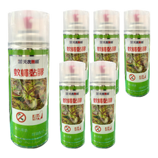 Q'PILOTER 派樂 神盾噴 蚊蠅黏膠 450ml 台灣製, 6瓶