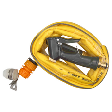 多用途強勁高壓洗車水槍套組, 三層耐壓防凍水管, 5m, NA2802D