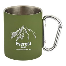 Entrex b.c.l 卡扣式橡膠杯 戶外露營登山便攜水杯, 127955 Everest, 1個