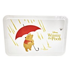 收納王妃 濕紙巾盒 188 x 122 x 75mm, 雨傘維尼, 1個